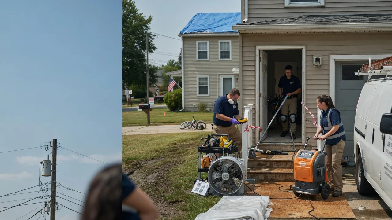 Water Damage Repair in Castor, LA near me